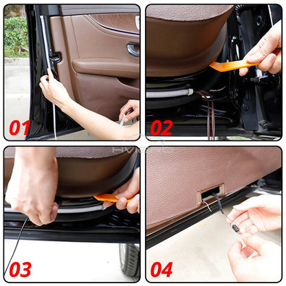 Car Door Opening Warning Flash Led Welcome Light Parking Safety auto Strobe Signal Lamp Waterproof Auto Decorative Ambient Bulb