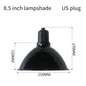 Deep Dome Reptile Lampshade 5.5/8.5/10 Inch Light Fixture Snakes Lizards Geckos Terrariums Anti-scald Reptile Protective Shade