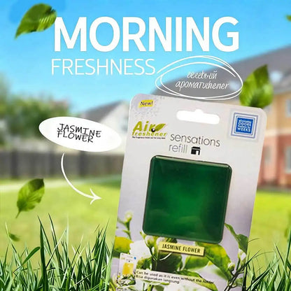 Perforated Membrane Car Air Freshener - Peel & Use Liquid Essential Oil, Car & Home Dual Use, Long-Lasting Fragrance