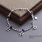 VENTFILLE 925 Sterling Silver Line Extremely Fine Bracelet for Women Love Haert Bead Korean Ins Sweet Jewelry Gift Dropshipping