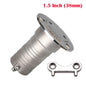 AD New Stainless Steel 316 Deck Filler GAS DIESEL FUEL WASTE WATER 38mm 50mm Mirror Polish Marine Boat Hardware Deck Filler Cap