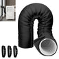 Portable AC Hose Insulation Sleeve Air Conditioner Hose Cover Wrap Fits for 5" & 5.9" Dia Exhaust Hose with 3 Adjustable Straps