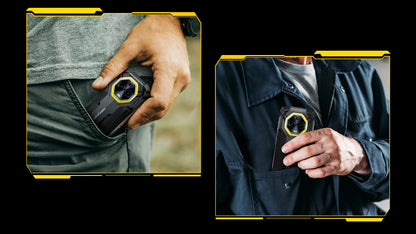 Ulefone 4.7" Rugged Phone Armor Mini 20 Pro 5G Android 14 16+256GB Smartphone LED Light 64MP Night Camera Mobile Phone