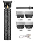 Carving Hair Clipper Professional Hair Cutting Machine Barber Rechargeable Hair Trimmer Metal Haircut Machine Clipper for Men