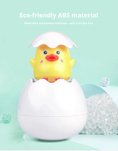 Baby Bathing Toy Kids Cute Duck Penguin Dinosaur Egg Water Spray Sprinkler Bathroom Sprinkling Shower Swimming Water Toys Gifts