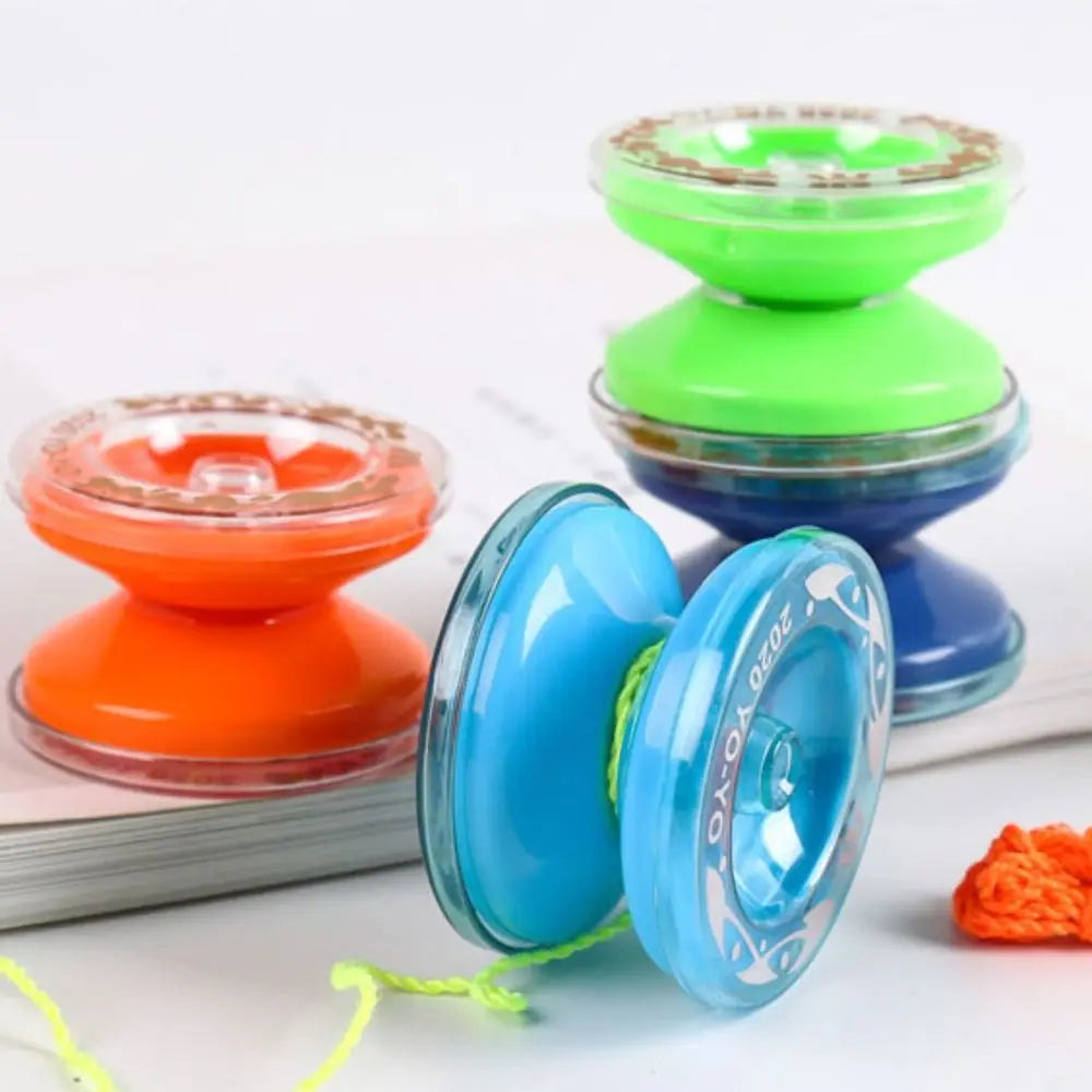 Vintage Plastic Anti Drop Safe and Durable Gift Yoyo Ball 1A Yoyo Children's Mini Cartoon Hands on Puzzle Toy