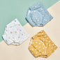 3pcs/Lot Baby Cotton Training Pants Panties 6 Layer Waterproof Cloth Diapers Reusable Toolder Nappies Diaper Baby Underwear