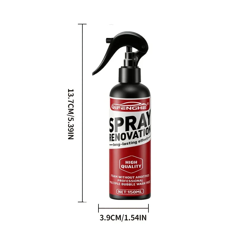 5.07oz Cleaner for Car Interiors, Leather Seat Polish And Conditioner, Stain Remover That Doesn'T Require Rinsing, Headliner Res