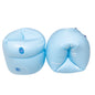 2pc New Macaron Color Inflatable Arm Float Bands For All Age Swimming Arm Rings，PVC Water Floating Sleeves, Summer Swimming Trai