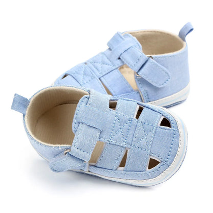 Baby breathable toe-covered shoes summer and spring baby walking shoes