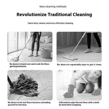 1 Wireless Rechargeable Water Spray Electric Mop, Easy To Operate, Suitable For Home Dormitory Office And Other Use