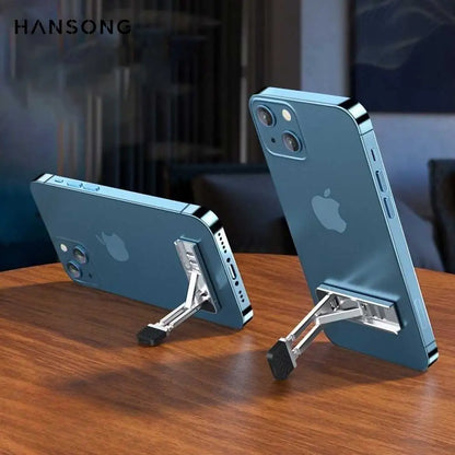 Portable Laptop Stand Aluminum Alloy Mini Folding Holder  2PCS Adjustment Notebook Bracket Accessories for Macbook Cell Phone