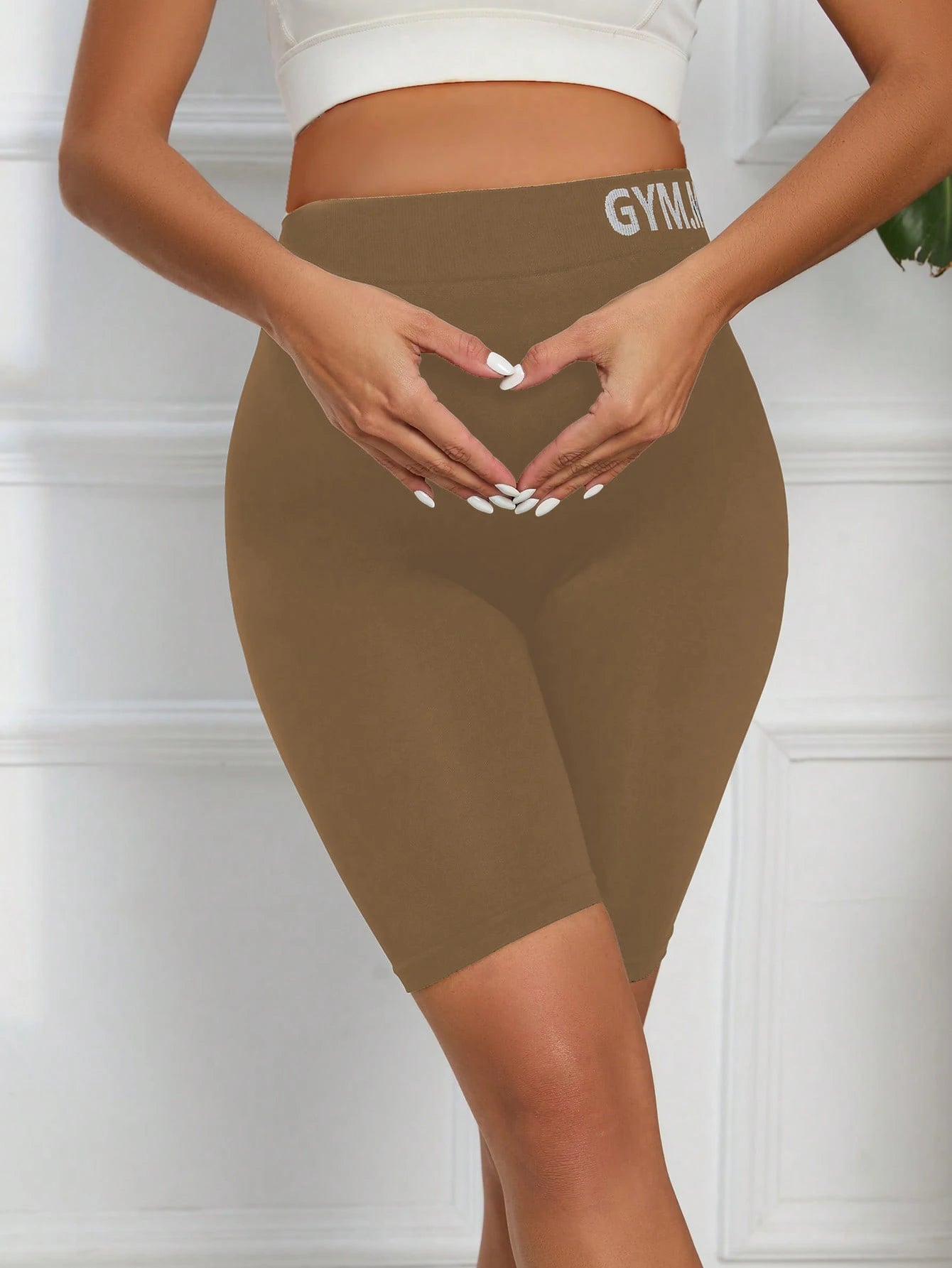 Maternity Yoga Shorts Over The Belly Women's Maternity Biker Pregnancy Shorts for Workout