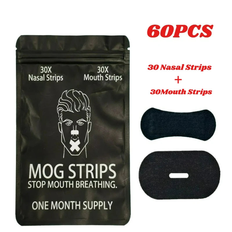 Anti-snoring Nasal Strips Mouth Tape Sleeping Keep Mouth Close Prevent Snoring Gentle Sleep Strip Home Mouth Tape