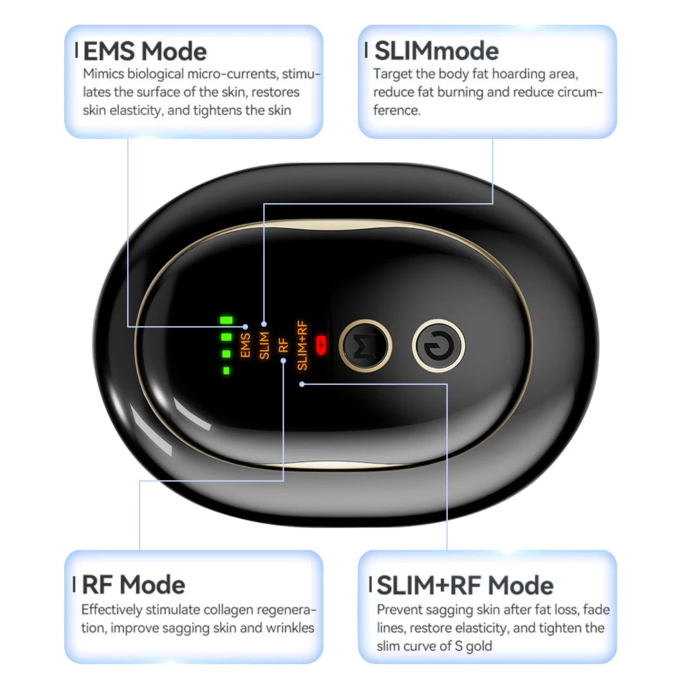EMS RF Radio Frequency Body Slimming Machine Cellulite Massager LED Skin Tightener With Gel Optional