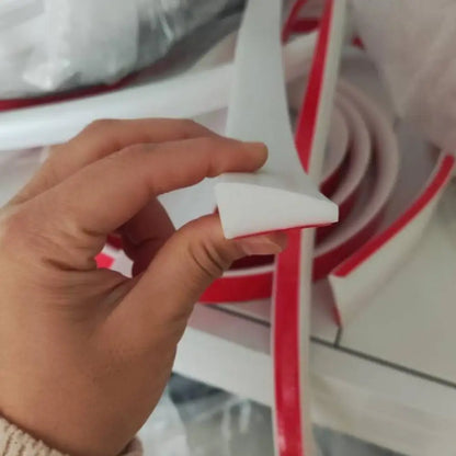 Slope Climbing Strip For Sweeping Robot Flexible Silicone Ramp Threshold Strip Silicone Self- Slope Climbing Strip Random color