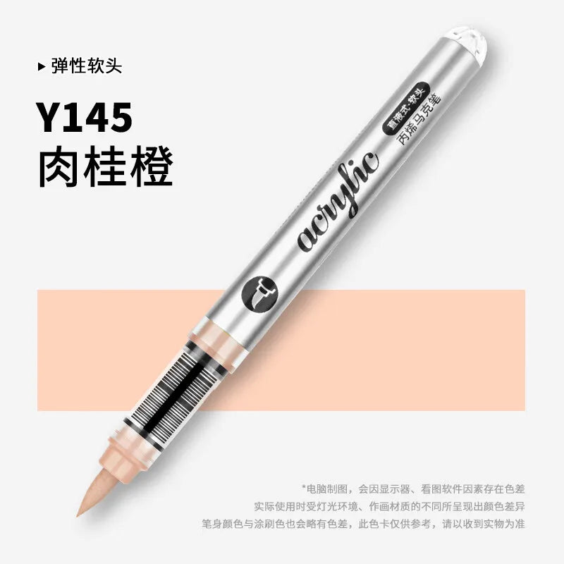 1 PC 120 Colors Acrylic Paint Marker Pens Professional Drawing Pens for Graffiti Manga School Aesthetic Stationery Art Supplies