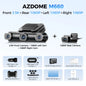 AZDOME Dash Cam M660 2.5K+3*1080P 4CH Car DVR GPS 5G Wifi Free 64GB Card Voice Control 24H Parking Monitor Super Night Visio