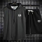 Brand Summer Men's Two Piece Set CasualT-Shirt and Shorts Set Mens Sports Suit Fashion Short Sleeve Tracksuit Hooded T-shirt