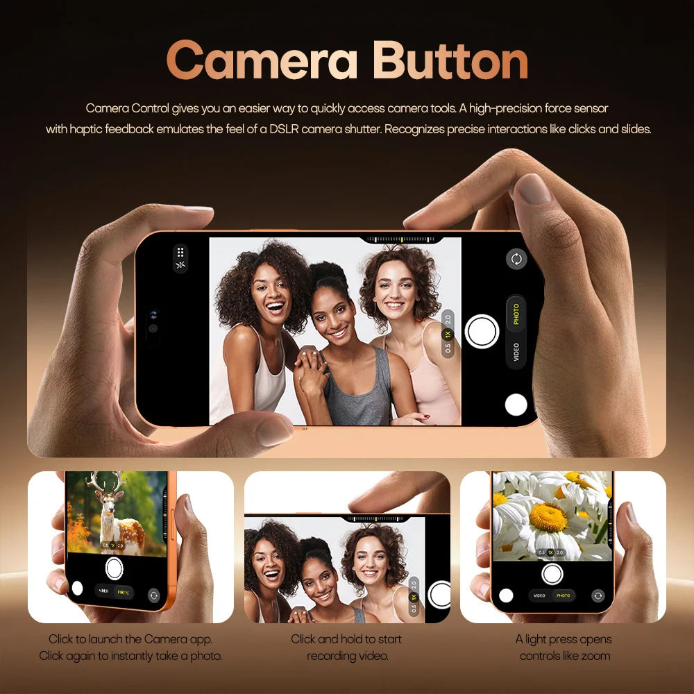 New Smartphone 5G Ai For 17 Pro Max 7.3HD 22G+2TB Mobile Phones Android Dual Sim 7800mAh Unlocked Cell Phone Global Version