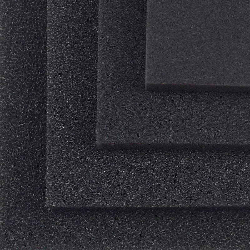 Aquarium Biochemical Cotton Filter Practical Aquarium Pond Foam Sponge Filter Black Multi-size Aquarium Supplies 15 25 35 50 PPI