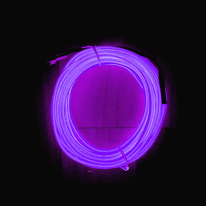 Hot Sale 1M/2M/3M/5M Car Interior Lighting LED Strip Decoration Garland Wire Rope Tube Line Flexible Neon Lights With USB Drive