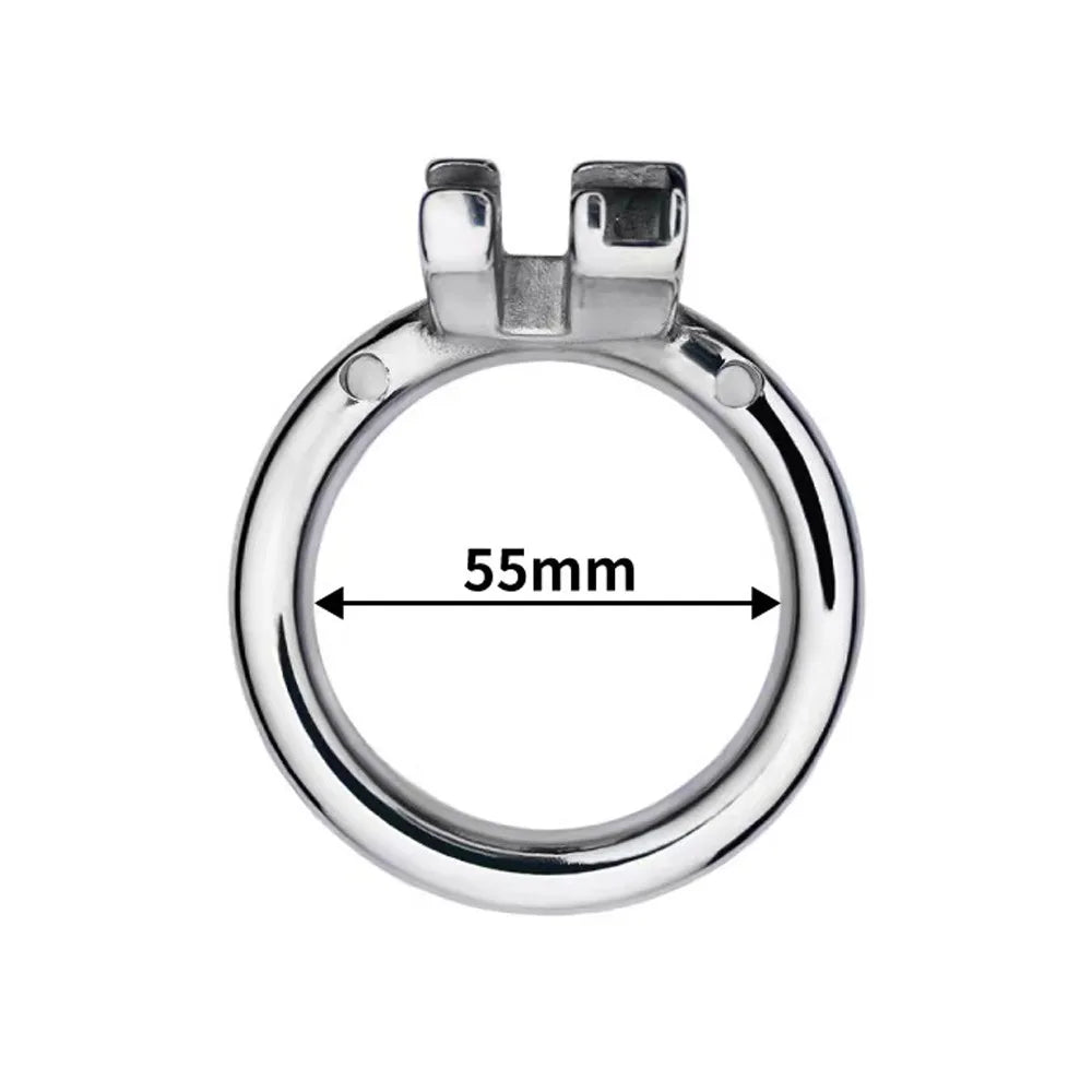 Stainless Steel Chastity Cage Device Penis Rings Bondage Belt Cock CB Lock BDSM Sex Toys for Man Gay Adult Products Accessories