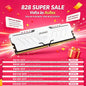 ‌GUDGA DDR4 Ram 3200MHz/3600MHz/2666MHz 8GB/16GB/32GB 288-Pin DIMM Desktop Memory with Aluminum Heatsink