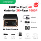 DDPAI Z60 Pro 4K Dash Cam Auto Dashcam Front GPS Car Camera for Dual SONY Sensor WiFi ADAS Night Vision DVR Video Recorder