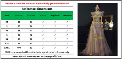 Evening Dress Women 2024 New Autumn And Winter Temperament Banquet Host Fairy Celebrity Slim Dress Wedding Bridesmaid prom dress