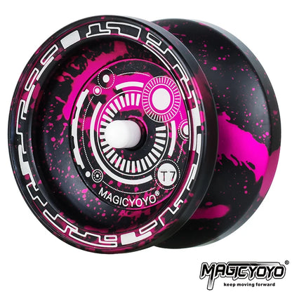 Original MAGICYOYO T7 Colorful New Basic 2A Metal Responsive Sleep Beginner Practice Yoyo Toy Birthday Gift