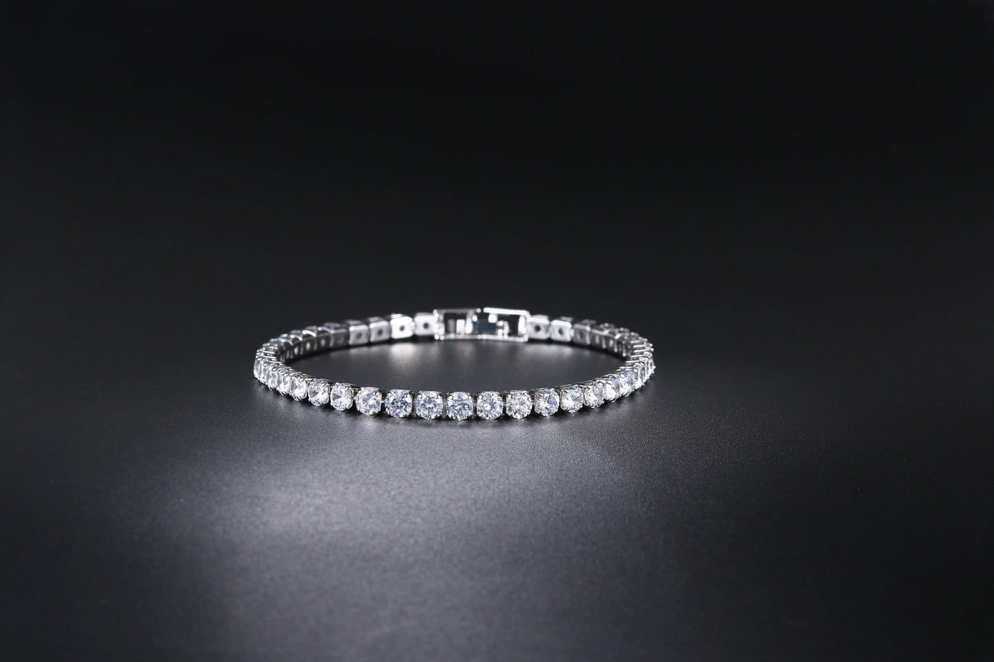 Fashion Multicolor Tennis Bracelet for Women 2.5/3/4/5mm Zirconia Charm Designer Tennis Chain Men Bracelet Wedding Jewelry KC128
