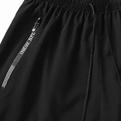 1pc/2pcs Summer Men's Quick Dry T-shirt Shorts Plus Size Short-sleeve Tee Sport Set Casual Shirt Elastic Waist Pant Male Clothes