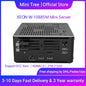 Intel Xeon W-10885M ECC RAM Win11 Mini Gaming PC 2*DDR4 NVME 2Lans Office Gamer Desktop Computer 2186M Web Server Host HD DP