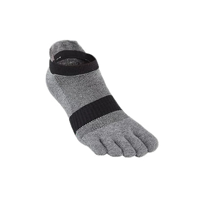 Man Toe Sport Socks Mesh Business Sweat-Absorbing Shallow Mouth Striped Fitness Travel 5 Finger Ankle Cotton Men