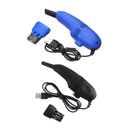 Keyboard Cleaner Mini USB Keyboard Vacuum Cleaner Portable Computer Cleaning Brush for Laptop PC Desk Dust Removal
