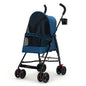 Foldable Pet Stroller for Small Dogs Cats Lightweight Travel Pushchair Breathable Carrier  Teddy Puppies Outdoor Walks Shopping