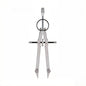 Compass Geometry Set with Lock, Professional Compass,for Solid and Plane Precis Math and Precision Compass, Metal and Durable