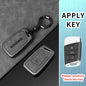 Leather Car Key Case Cover Shell Holder for Skoda Kodiaq Remote Control Key Cover Metal Housing Keyless Protector Accessories