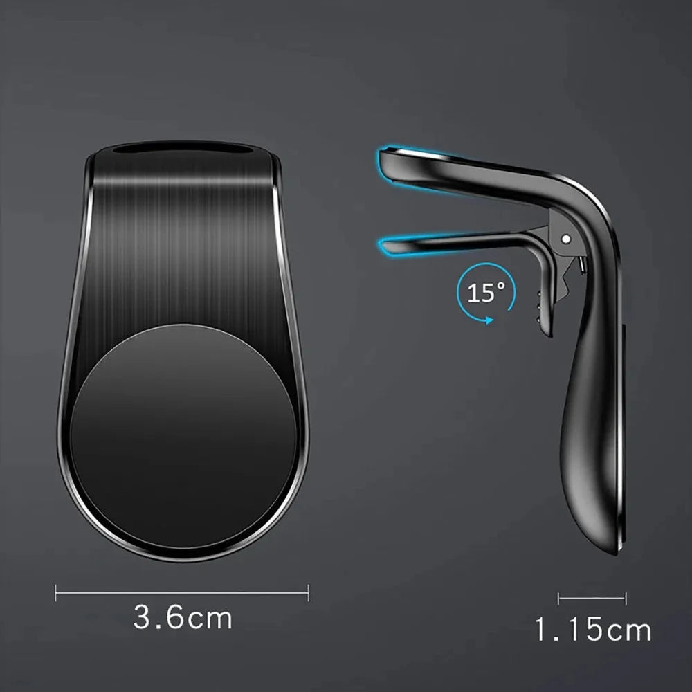 Universal Magnetic Car Phone Holder Mobile Mount - GPS Support Stand Compatible with iPhone 13 12 11 pro Max Huawei Xiaomi Samsu