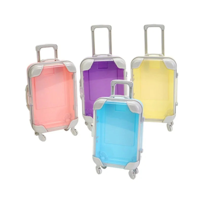 Mini Suitcase Party Favor Gift Box False Eyelashes Miniature Luggage Box for Bachelorette Party Bridal Shower Favors