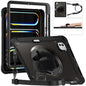 For iPad Pro 11 12.9 13 inch 2024 Case Shockproof Cover iPad Air 11 4th 5th 10 10th 10.9 10.2 9/8/7th 11th Generation Case+Strap