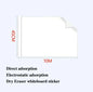 Width: 45CM Reusable Static Whiteboard Adheres To Walls Without Damage Easy To Apply and Remove Dry Eraser White Board