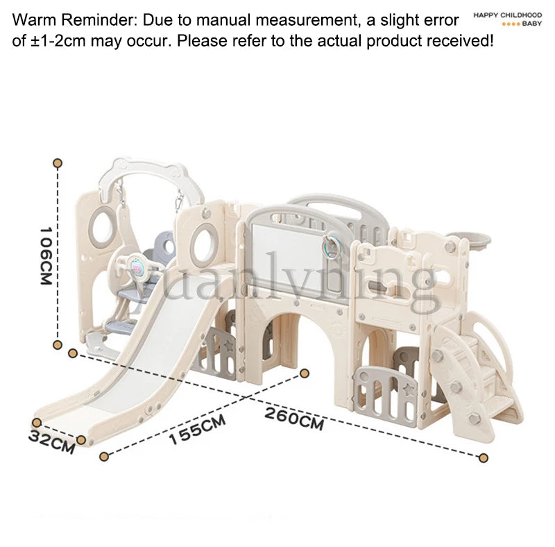 Multi-Function Children's Swing And Slide Set Baby Climbing Activity Toy Home Play Area for Kids