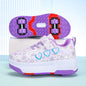Roller Skate Shoes Kids Sneakers With Wheels Children Roller Skates Fashion Outdoor Sports Shoes Girls Boys Gifts Breathable New