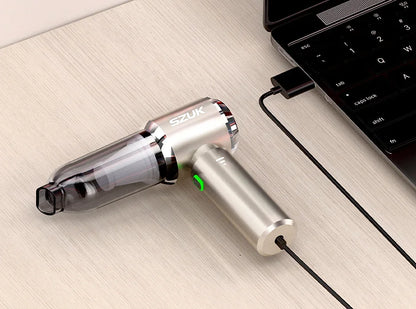 SZUK Mini Car Vacuum Cleaner 985000PA Powerful Portable Wireless Vacuum Cleaner Cleaning Machine Handheld Vacuum Cleaner for Car