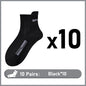 10/20Pairs High Quality Men's Socks Casual Breathable Cotton Man Run Sports Socks Spring Autumn Male Sox Gifts Plus Size 38-45
