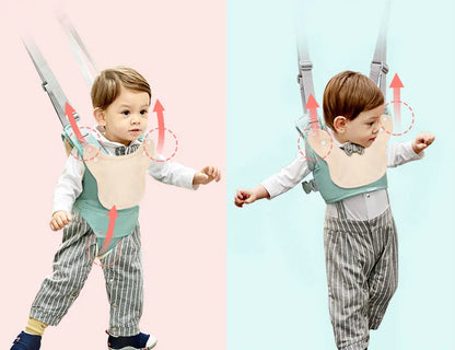 Toddler Baby Walking Harnesses Backpack Leashes For Little Children Kids Assistant Learning Safety Reins Harness Walker