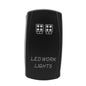 1pc 5 Pin Marine Switch SPST Carling Switch Car Boat Truck Rocker Switch 12V 24V ON-OFF Blue LED Waterpoof