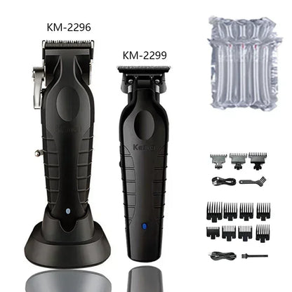 Kemei KM-2296 KM-2299 KM-1102 Professional Hair Clipper Kit Electric Shaver Male Hair Cutting Machine Men’s Trimmer Machine